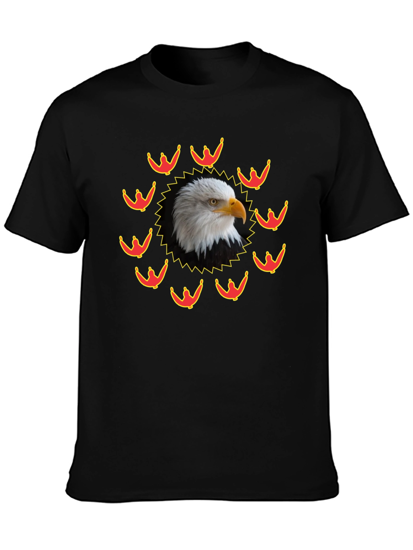 Eagle Graphic Tee - Patriotic Bird Design