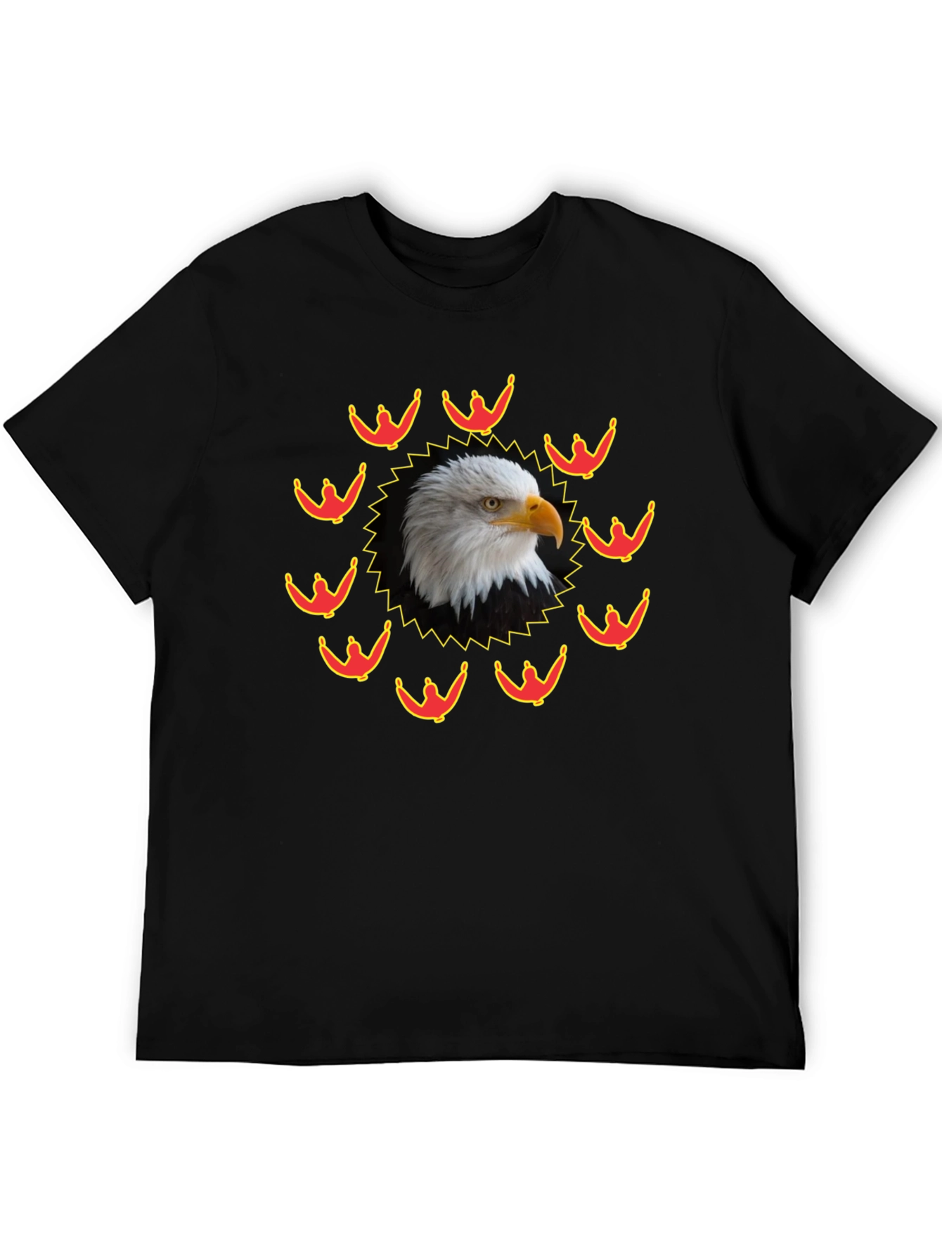 Eagle Graphic Tee - Patriotic Bird Design