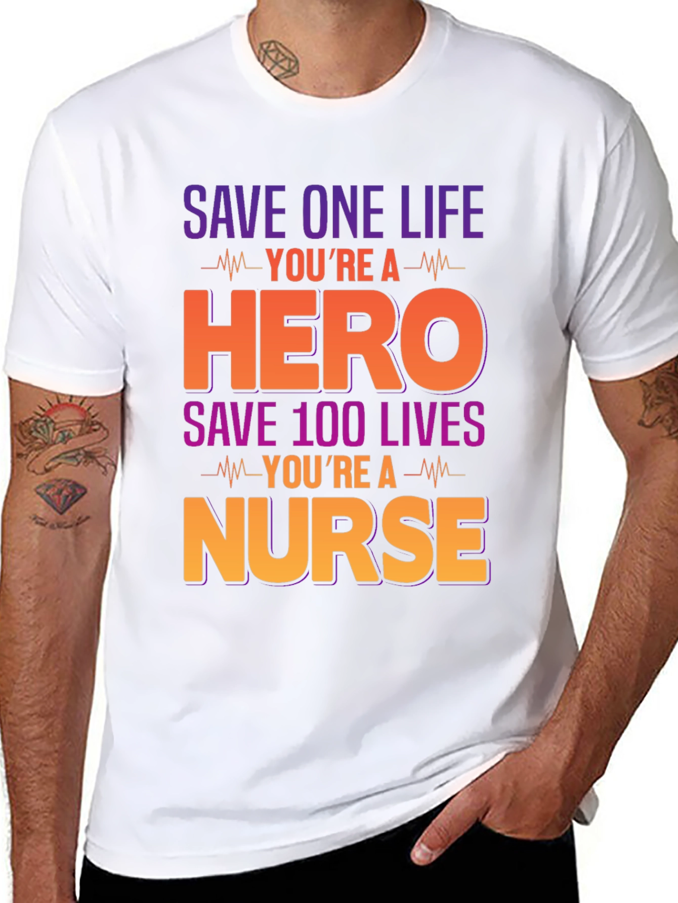 Nurse Hero T-Shirt: Save Lives in Style