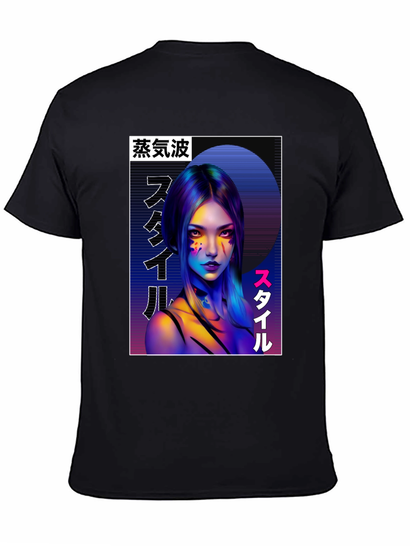 Vaporwave Style Graphic Tee