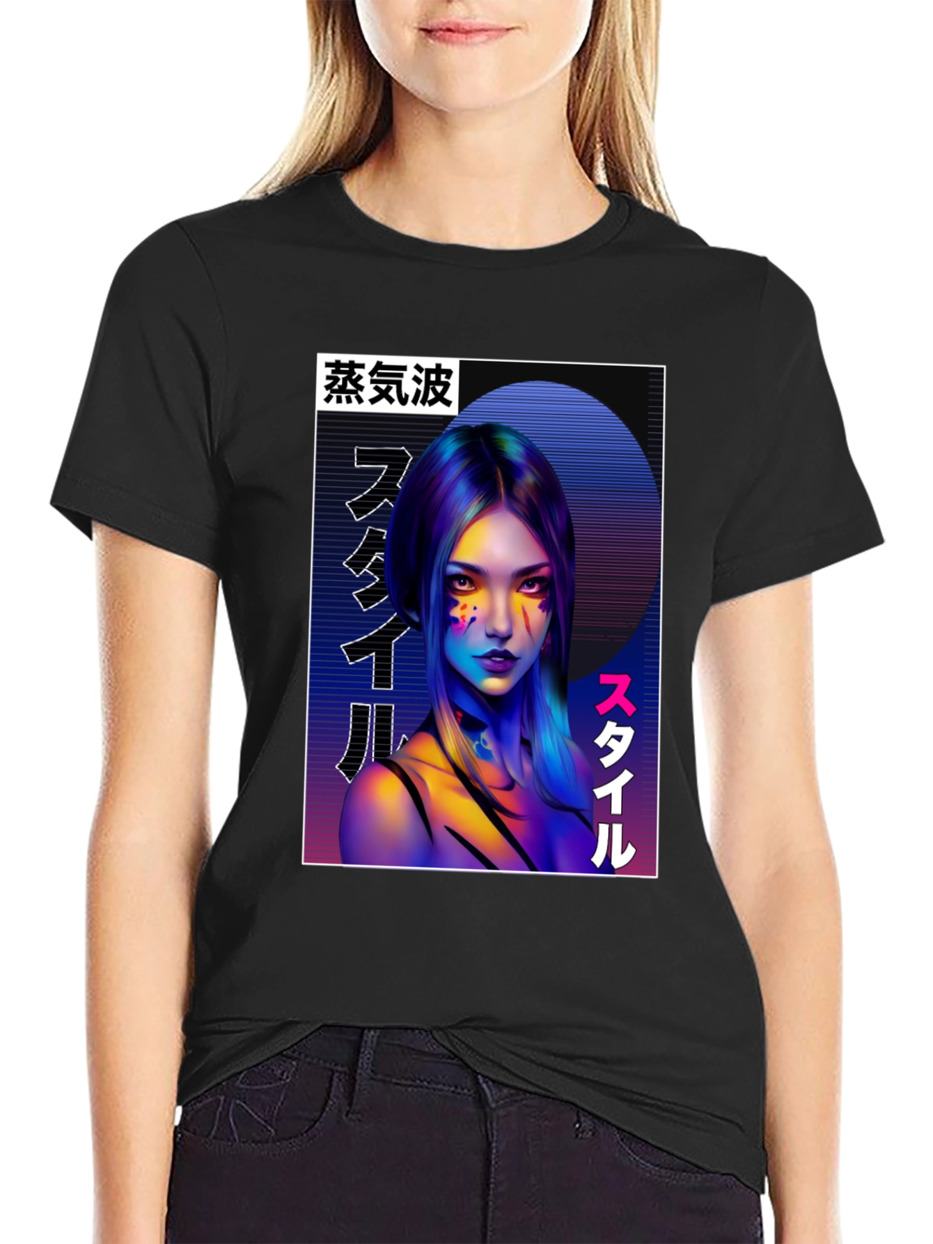 Vaporwave Style Graphic Tee