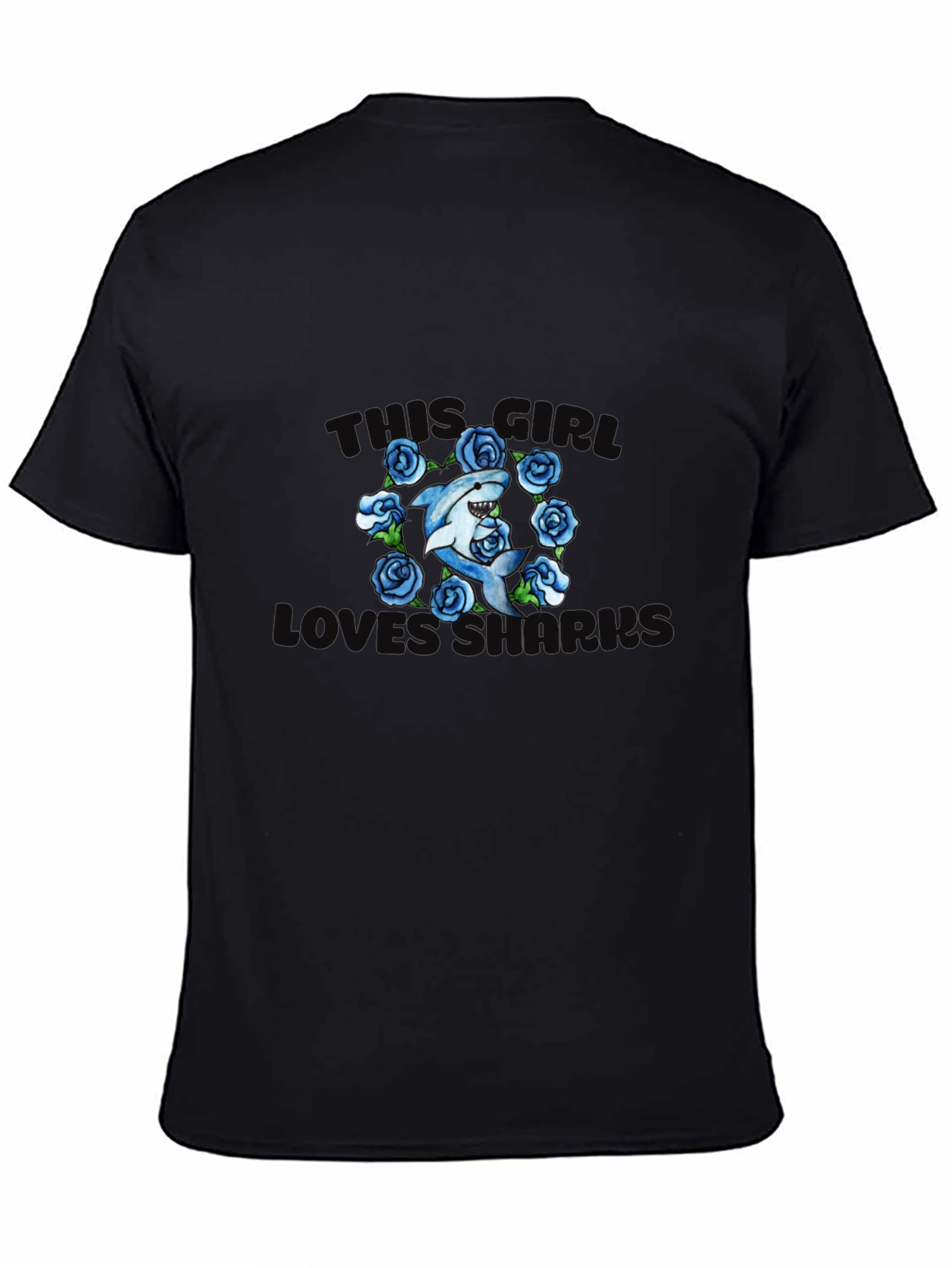 Shark Lover T-Shirt - This Girl Loves Sharks!