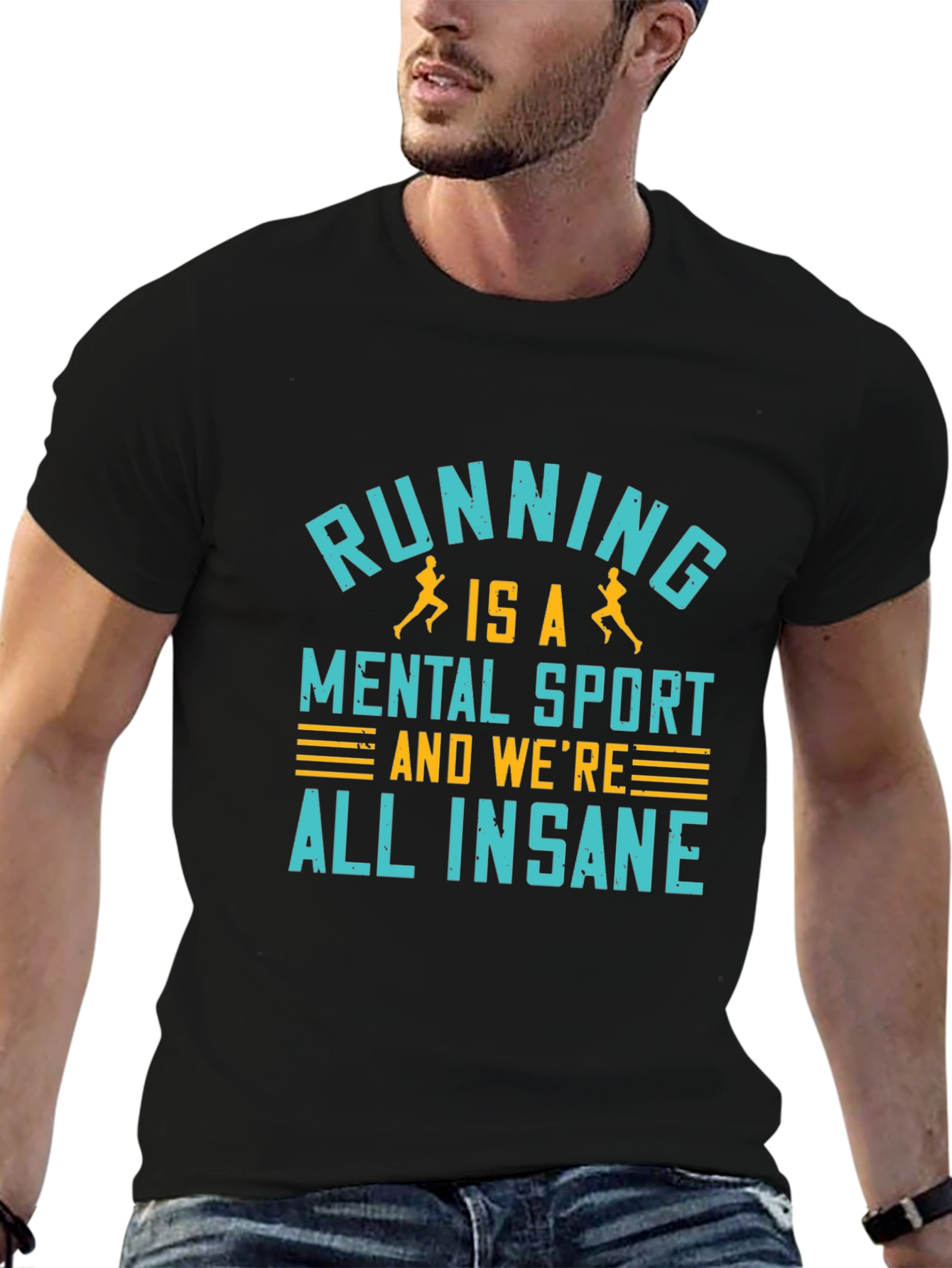 Running is a Mental Sport Graphic Tee