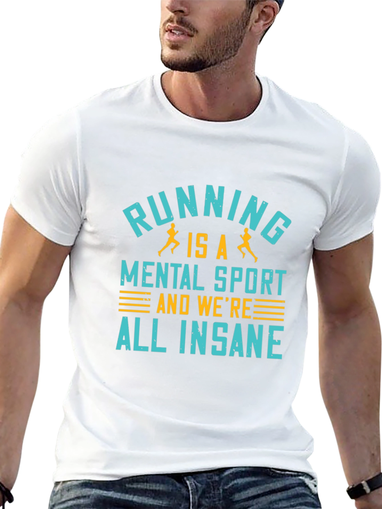 Running is a Mental Sport Graphic Tee
