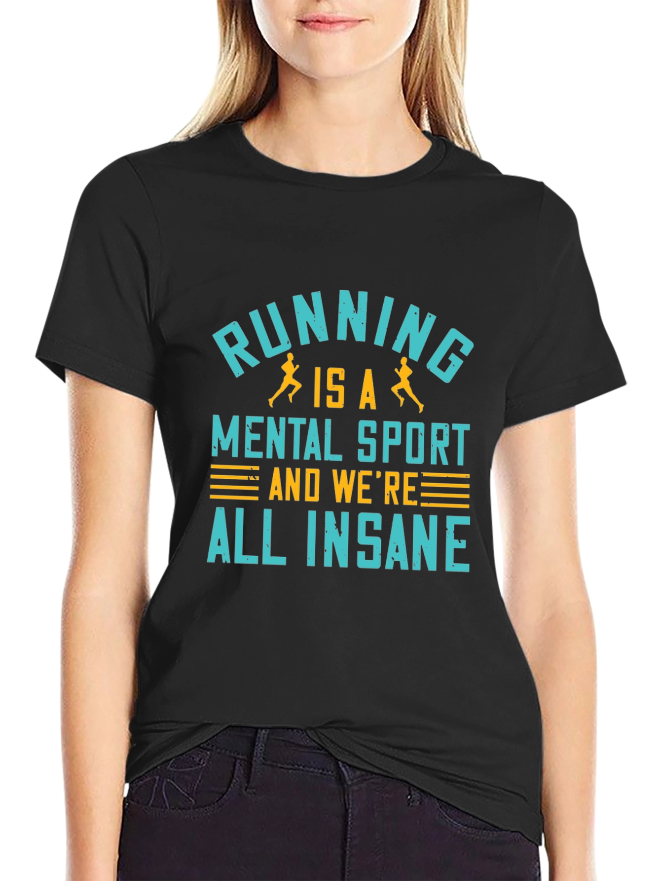 Running is a Mental Sport Graphic Tee