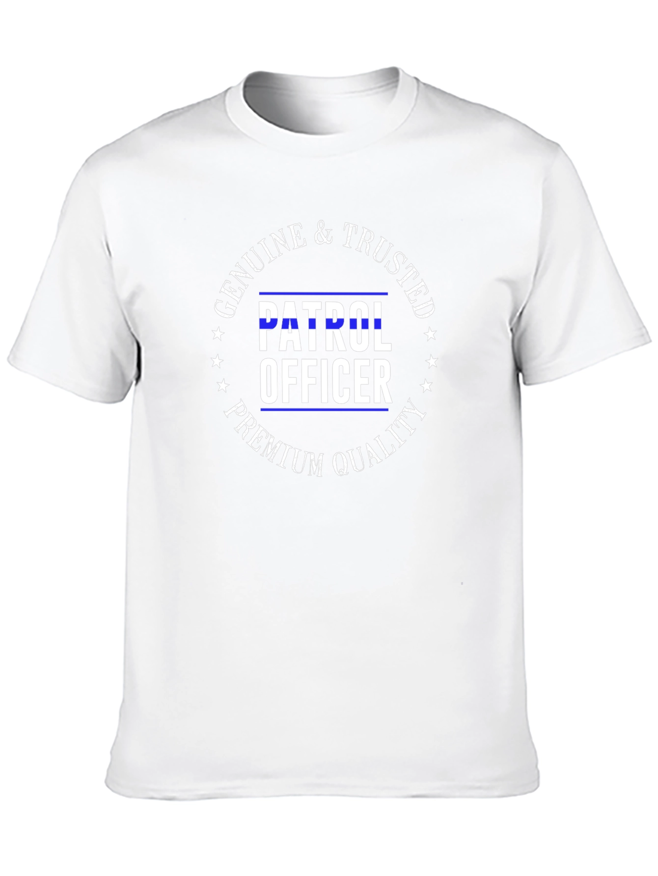 Genuine & Trusted Patrol Officer Premium Quality T-Shirt