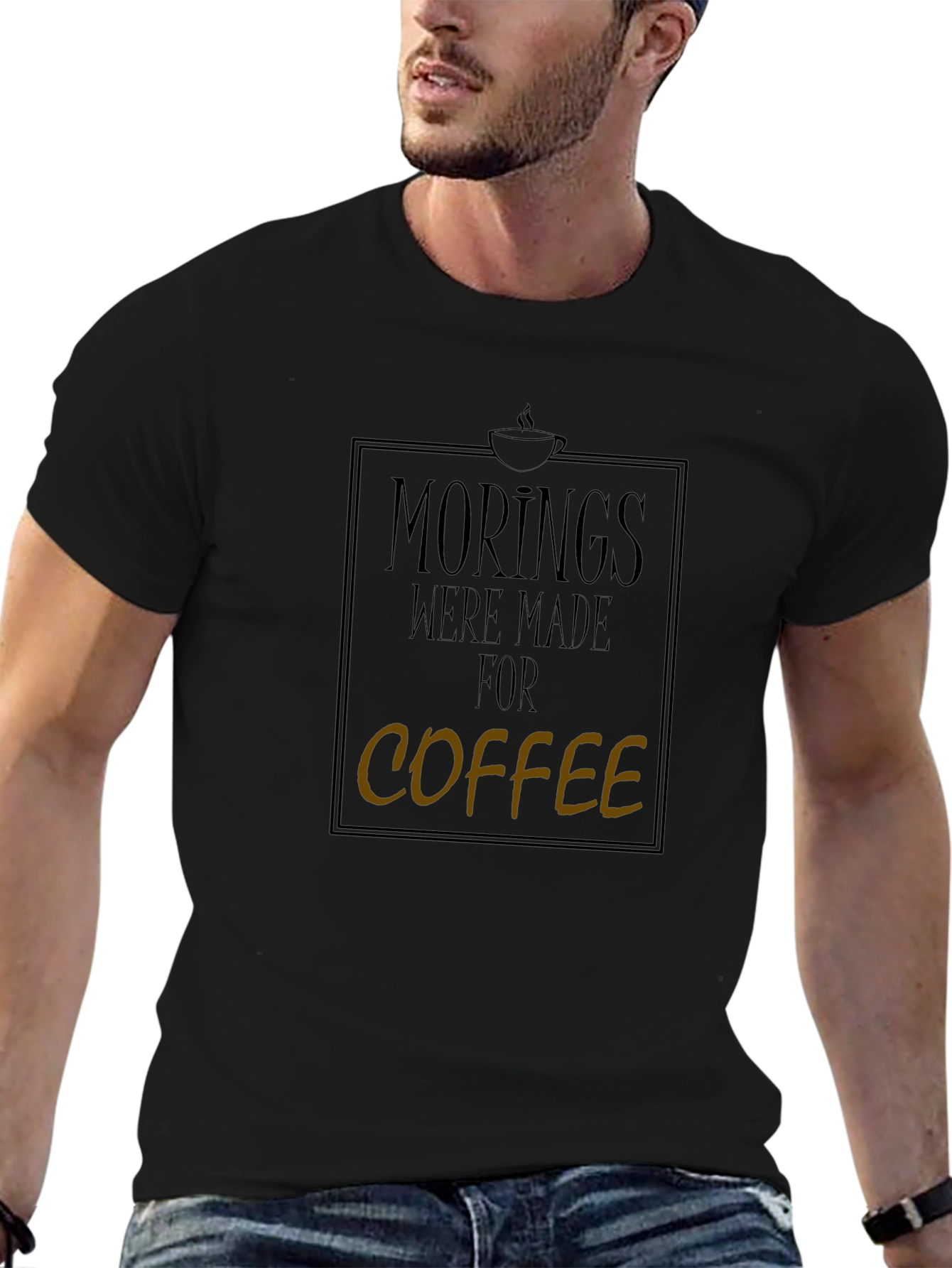 Mornings Were Made For Coffee Graphic Tee