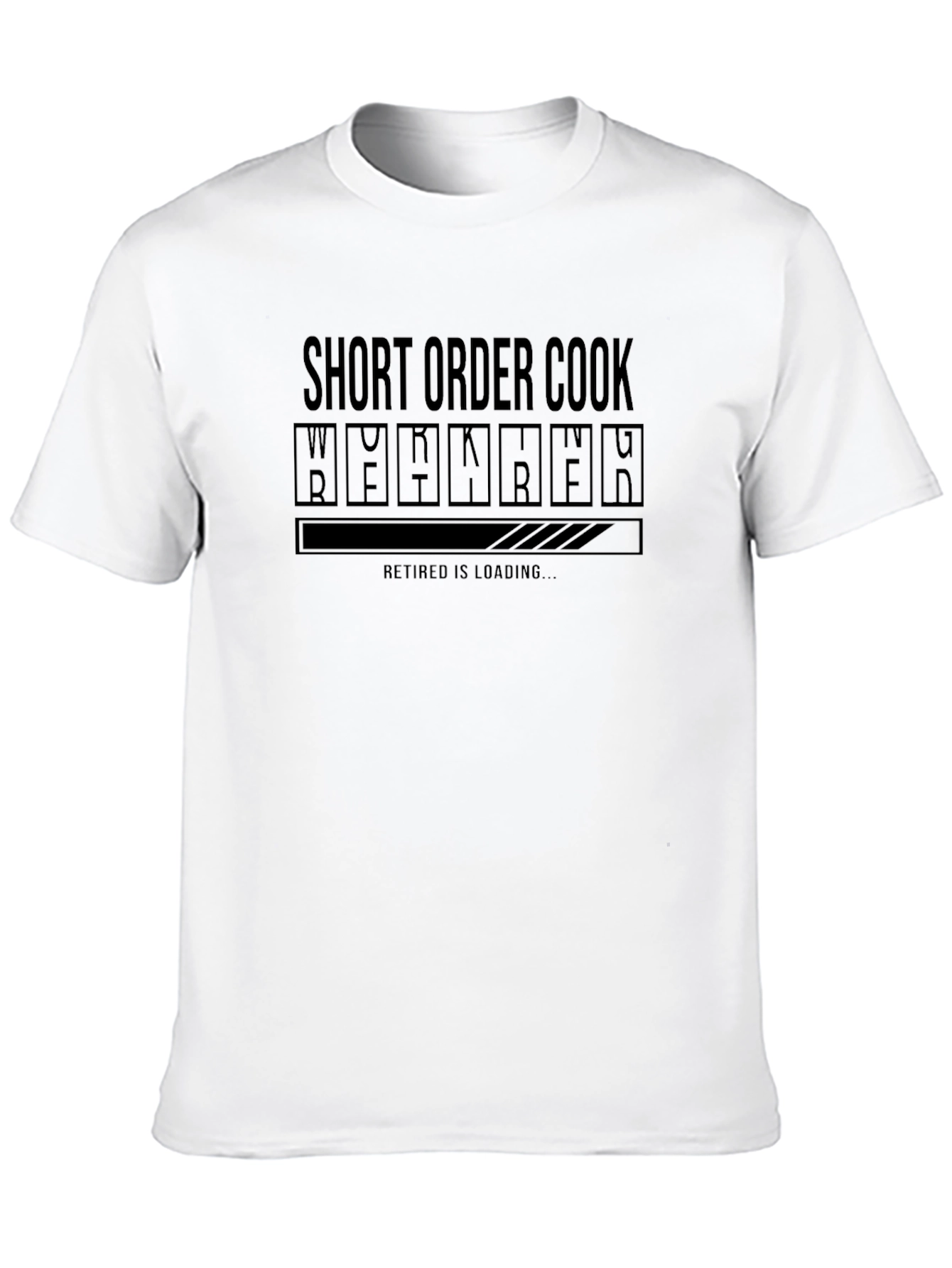 Short Order Cook Retirement Loading T-Shirt