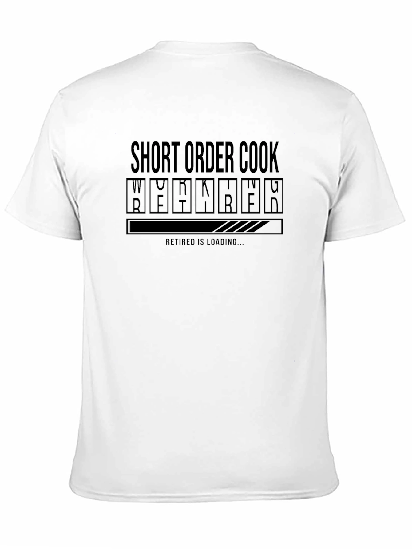 Short Order Cook Retirement Loading T-Shirt