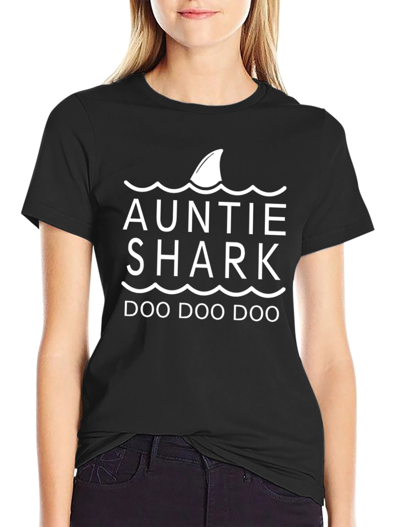 Auntie Shark Doo Doo Doo T-Shirt