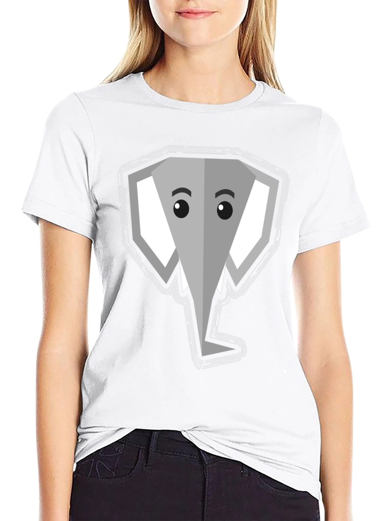 Elephant Graphic Tee - Modern Style