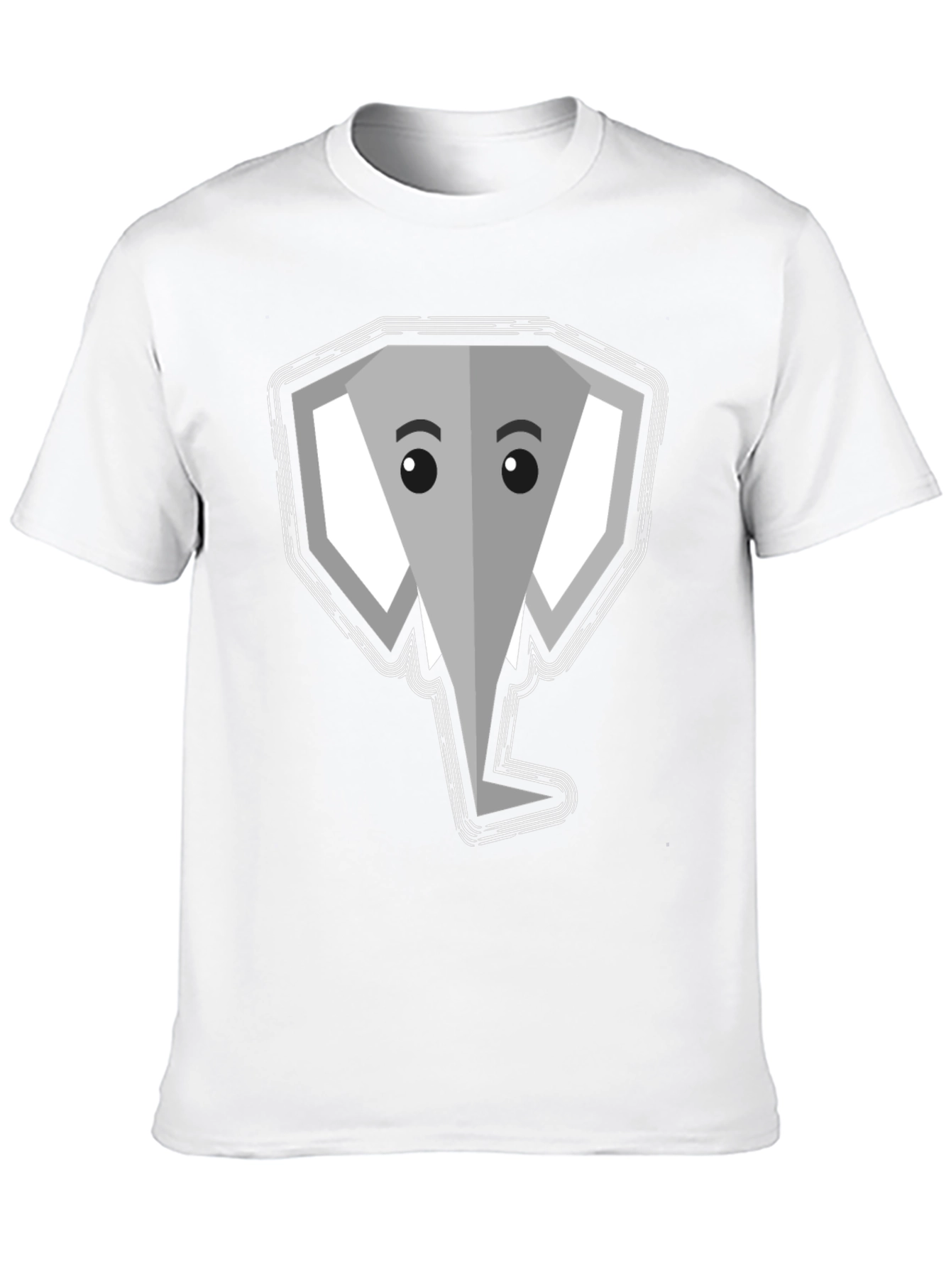 Elephant Graphic Tee - Modern Style