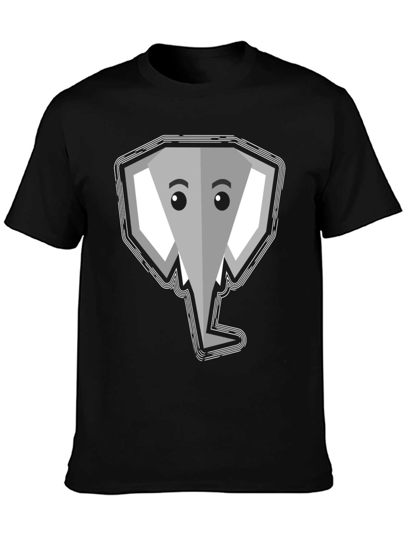 Elephant Graphic Tee - Modern Style