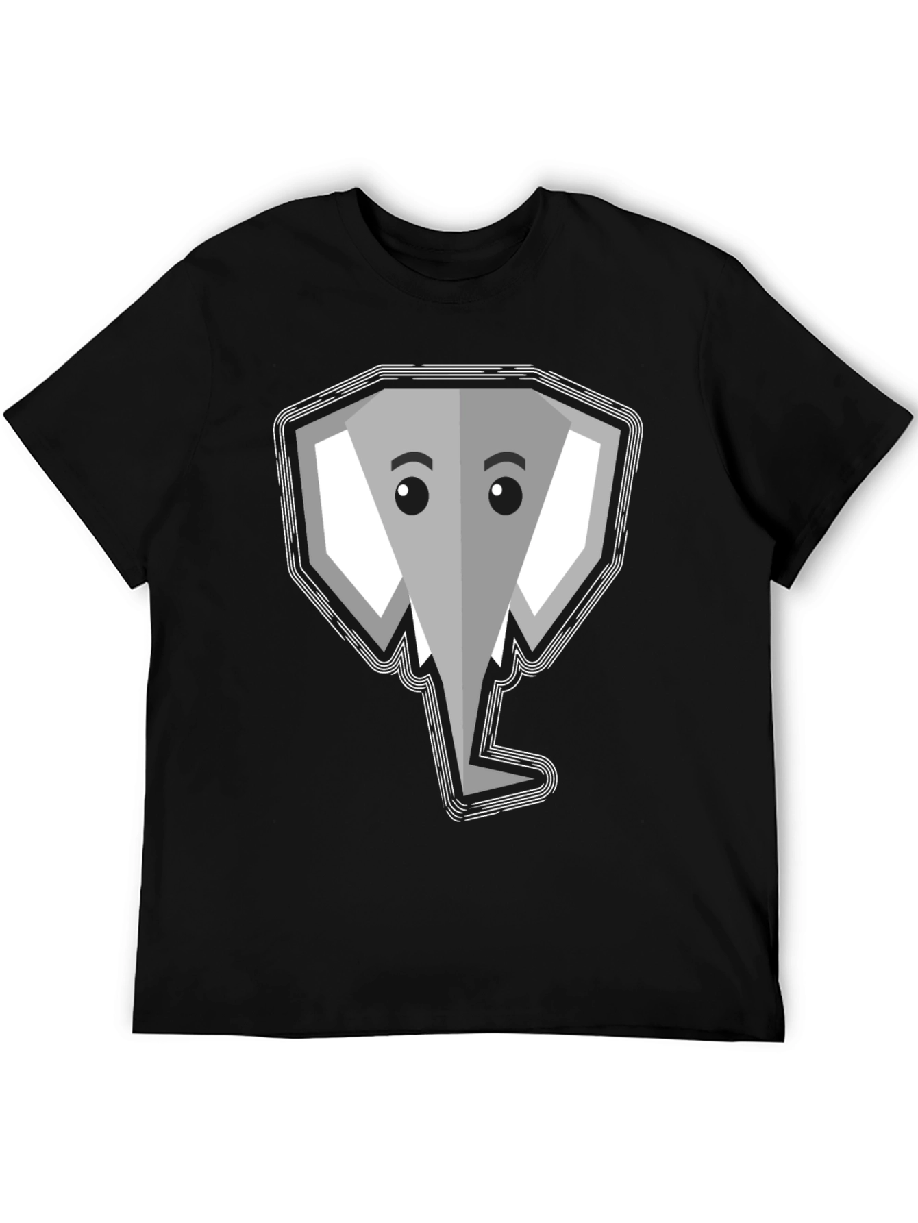 Elephant Graphic Tee - Modern Style