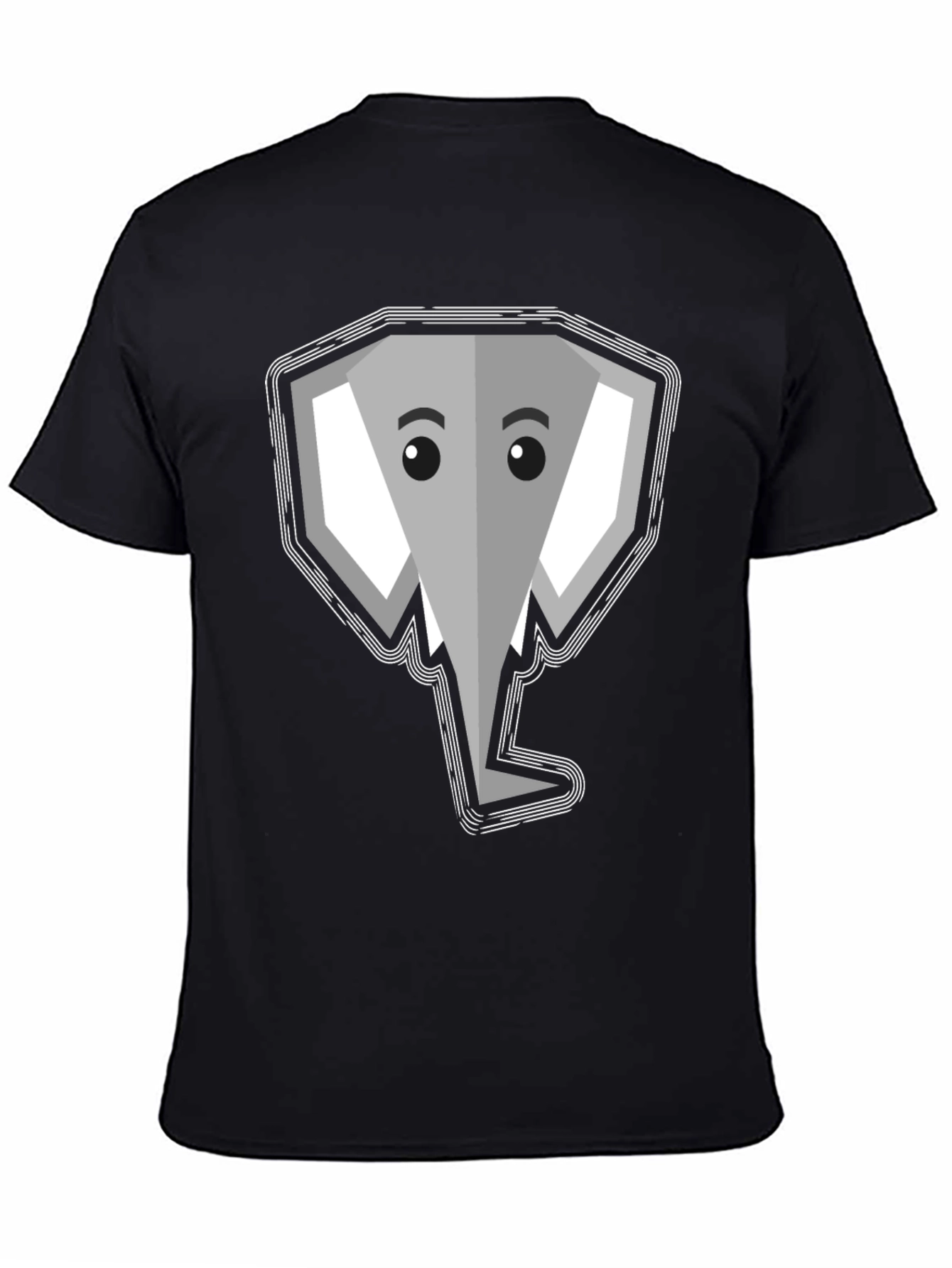 Elephant Graphic Tee - Modern Style