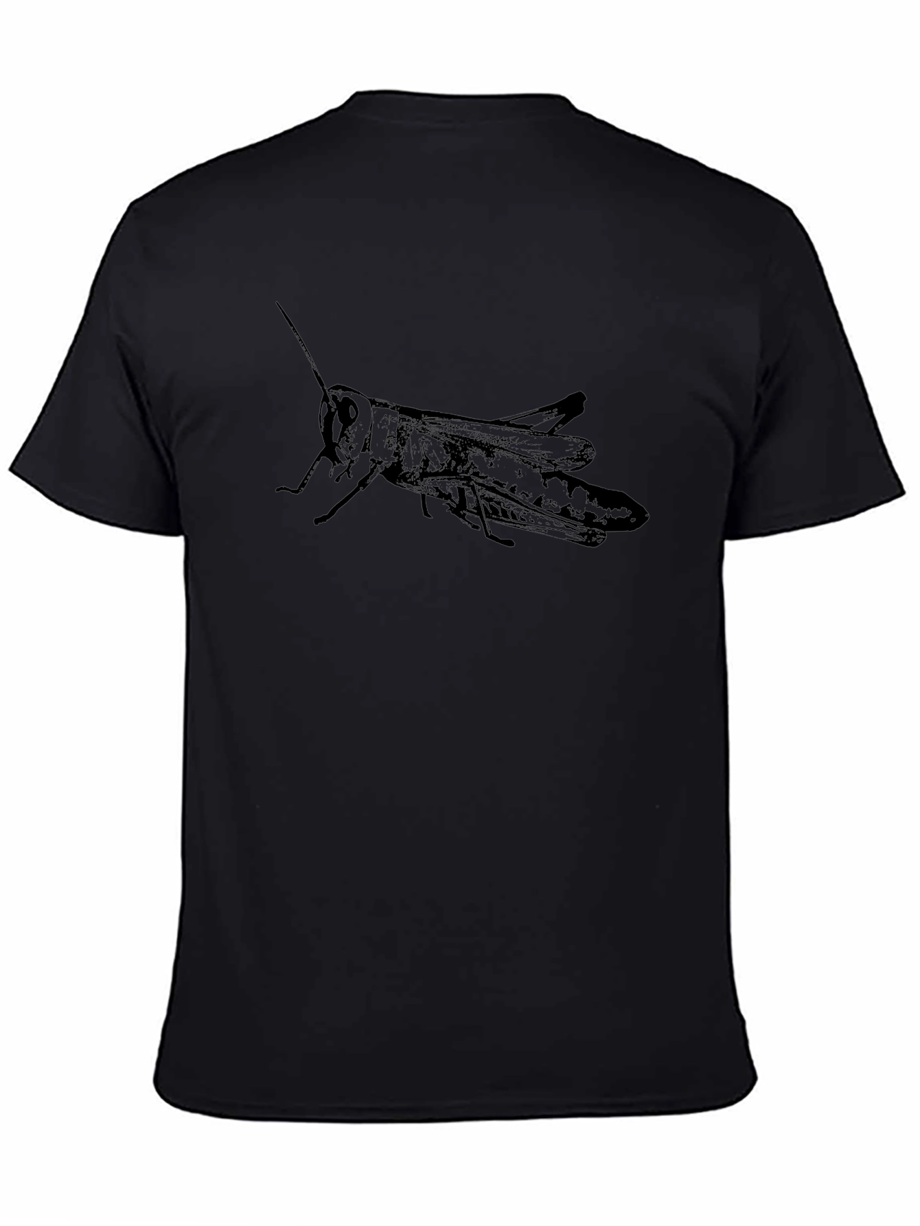 Grasshopper Graphic T-Shirt - Cool Insect Design