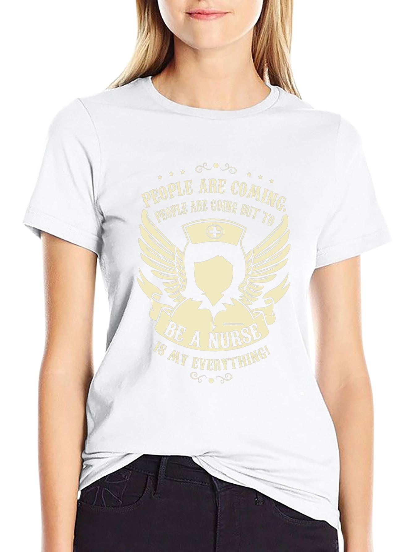 Nurse Pride Graphic T-Shirt - Black