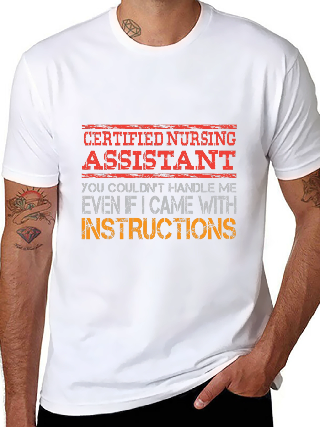 Certified Nursing Assistant T-Shirt Funny