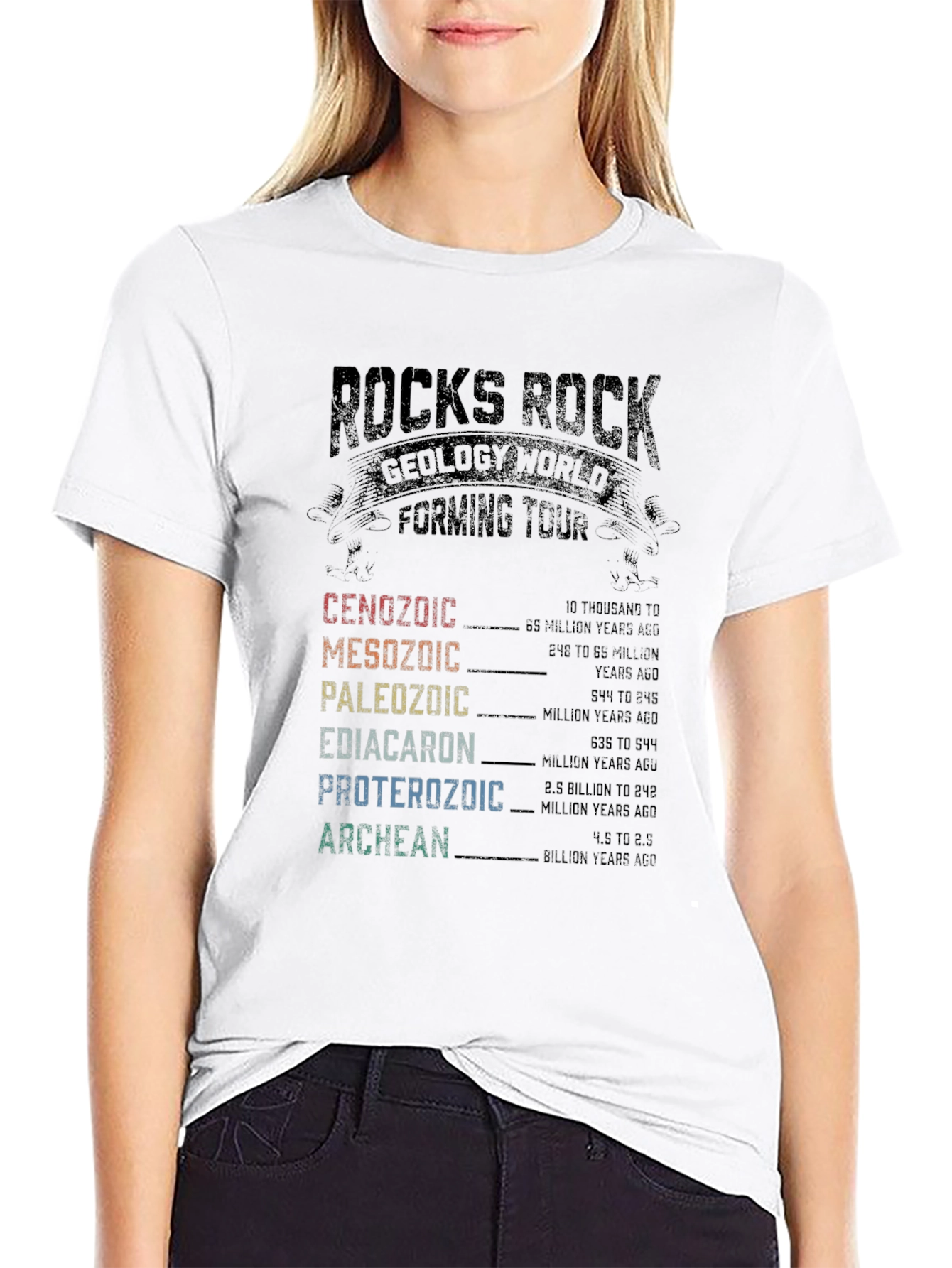 Rocks Rock Geological Forming Tour T-Shirt
