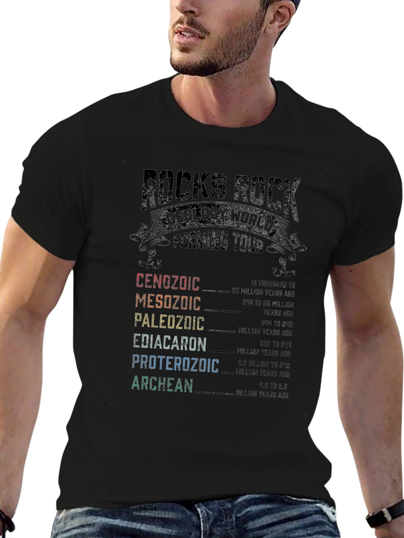 Rocks Rock Geological Forming Tour T-Shirt