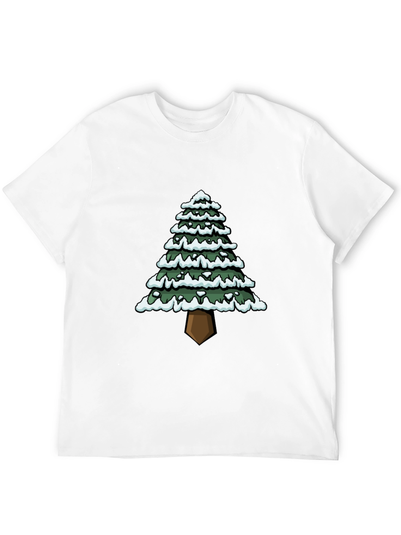 Christmas Tree Graphic Tee - Holiday Style