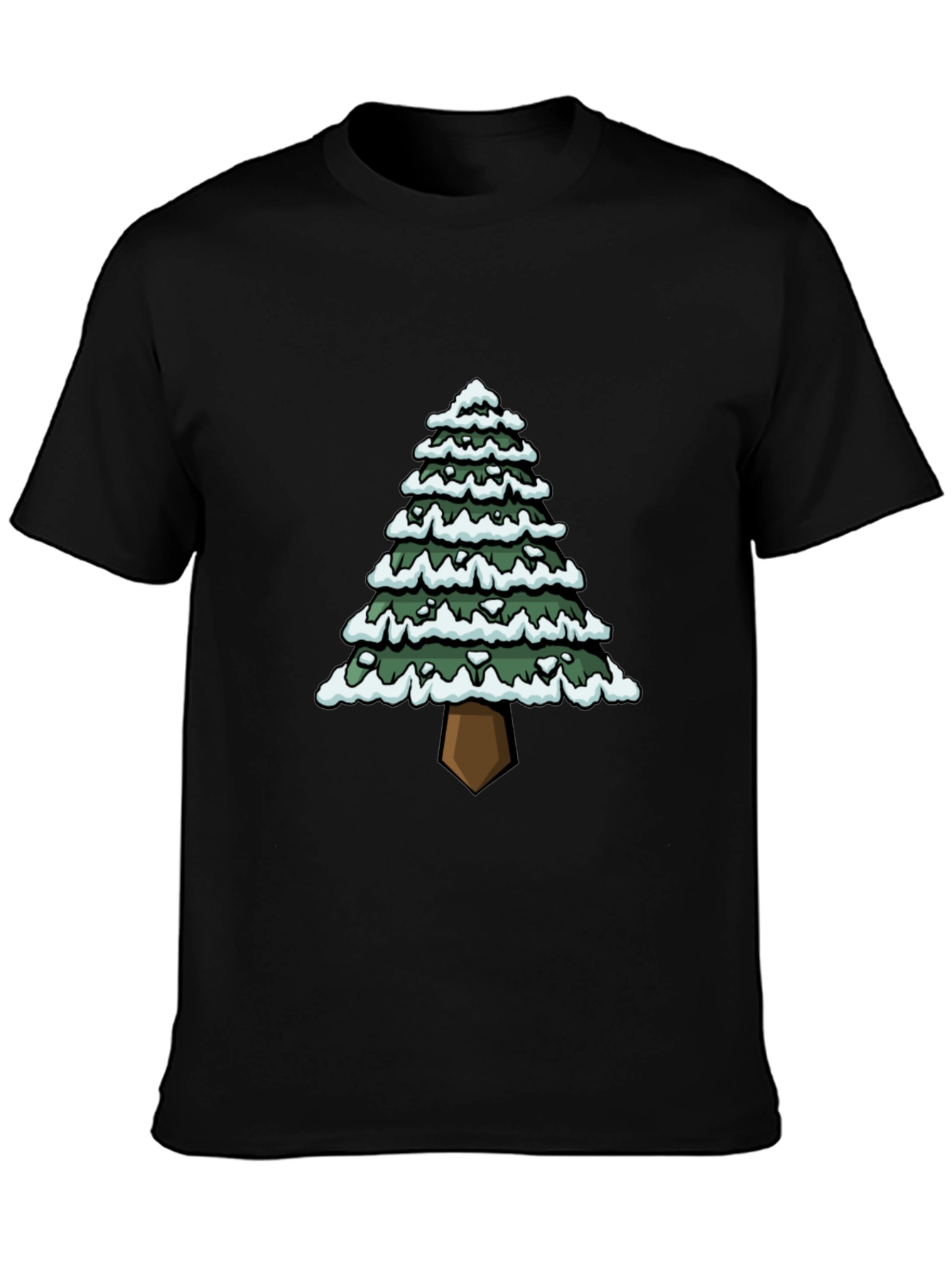 Christmas Tree Graphic Tee - Holiday Style