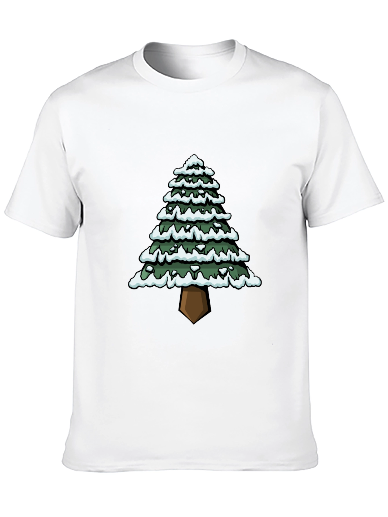 Christmas Tree Graphic Tee - Holiday Style