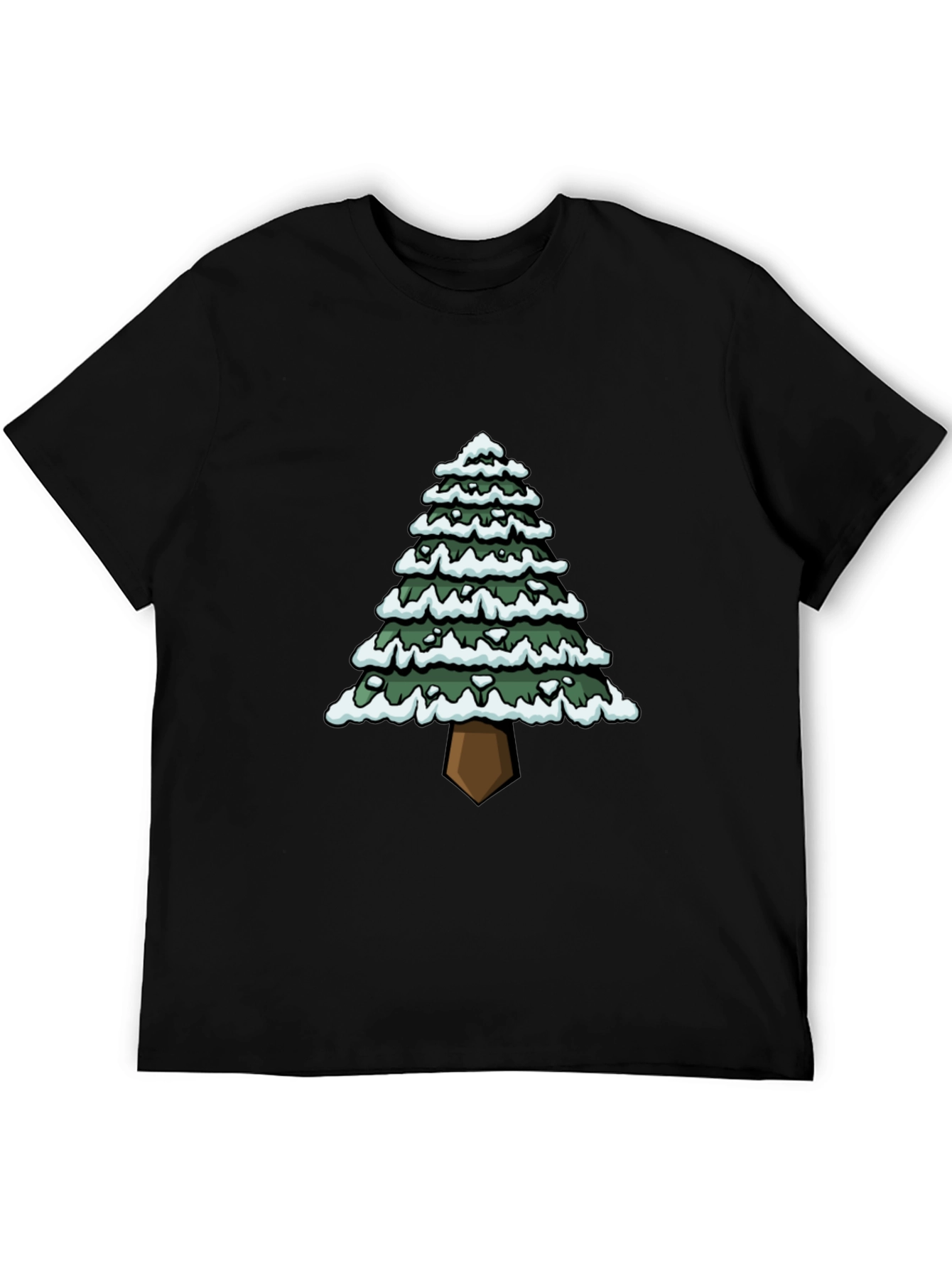Christmas Tree Graphic Tee - Holiday Style