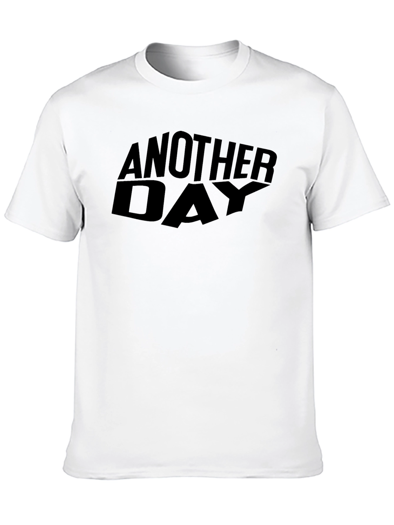 Another Day Graphic Tee - Black Casual Shirt