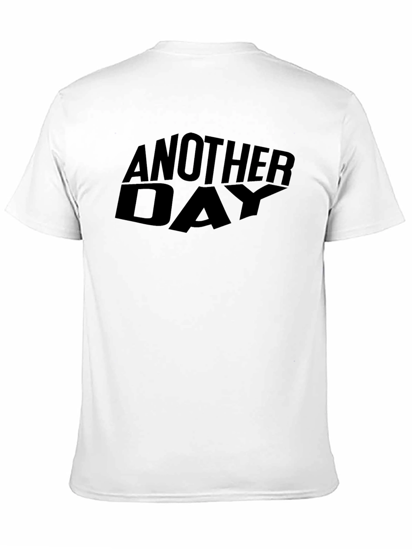 Another Day Graphic Tee - Black Casual Shirt