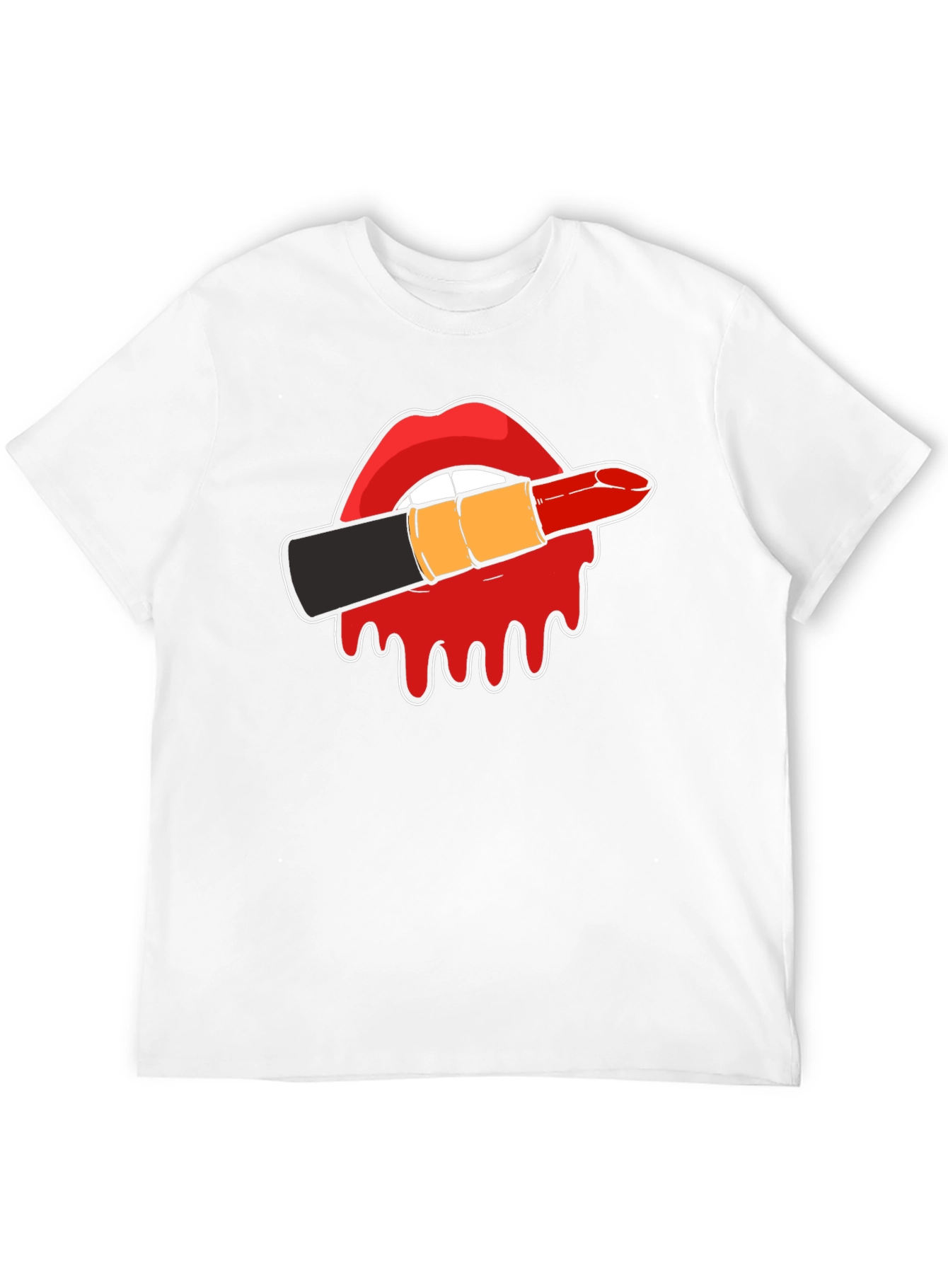 Lipstick Kiss Graphic Tee