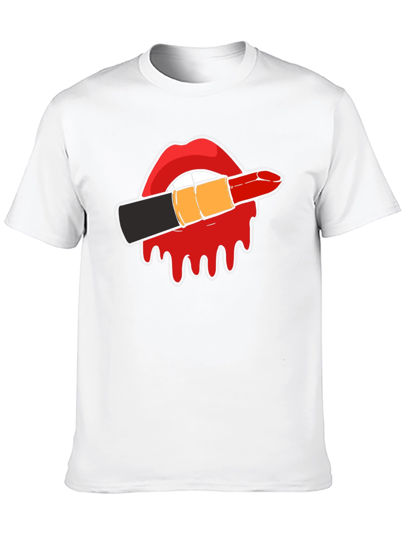 Lipstick Kiss Graphic Tee