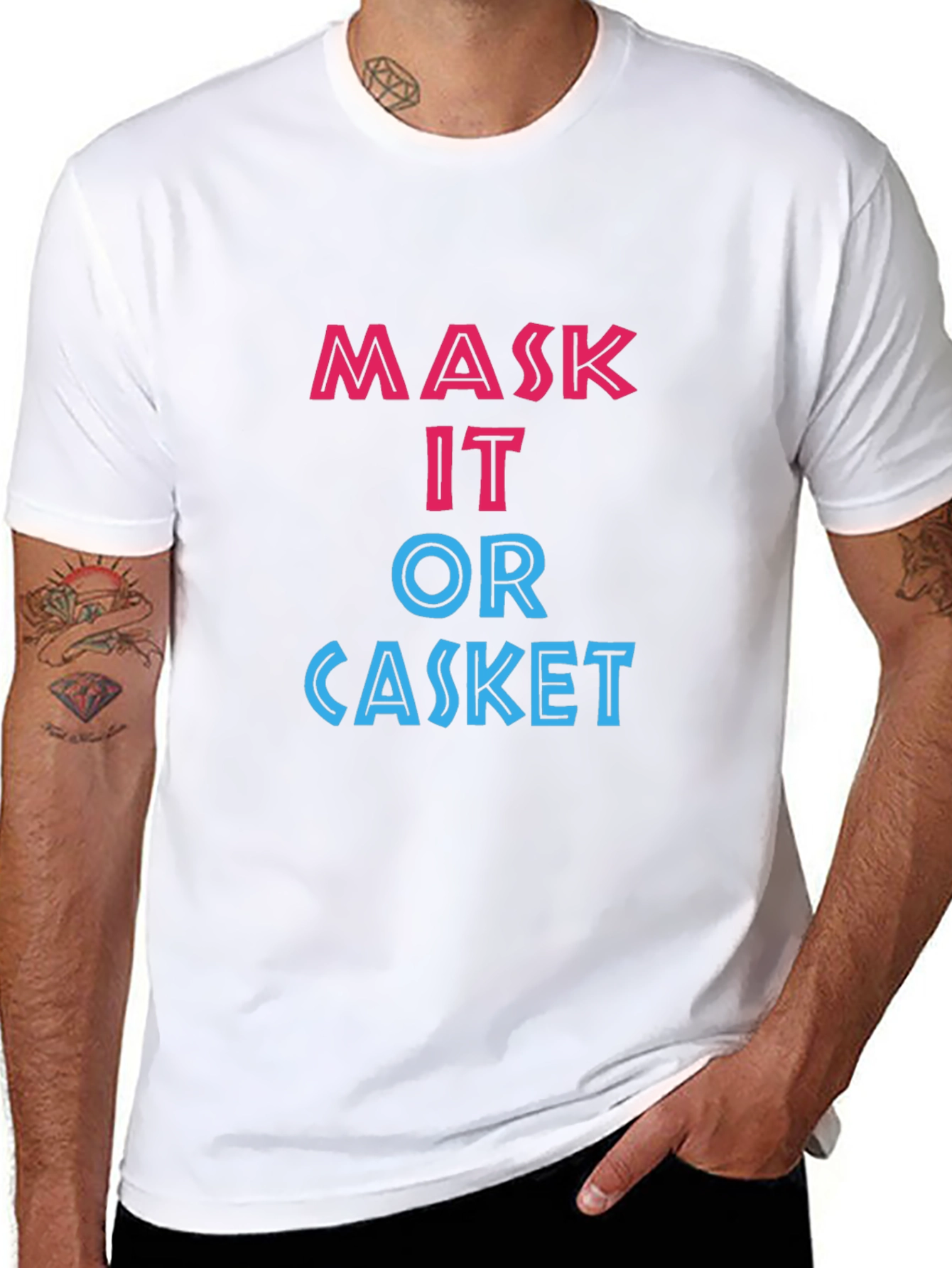 Mask It Or Casket Tee