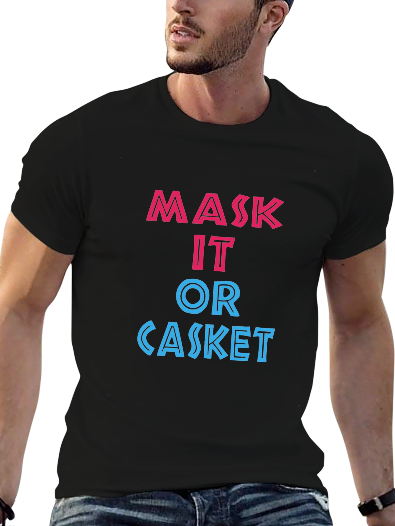 Mask It Or Casket Tee