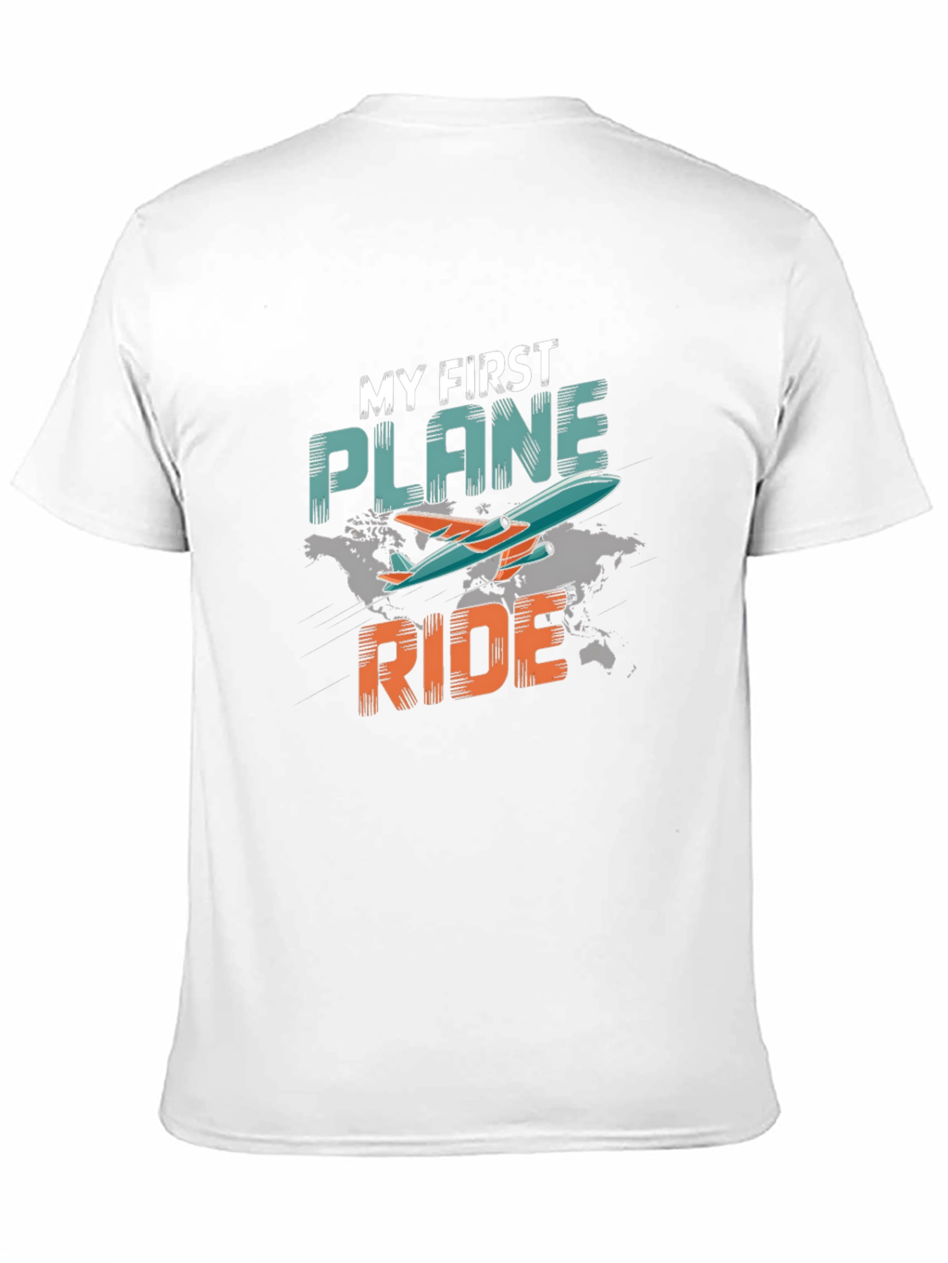 My First Plane Ride Graphic Tee - Aviation T-Shirt