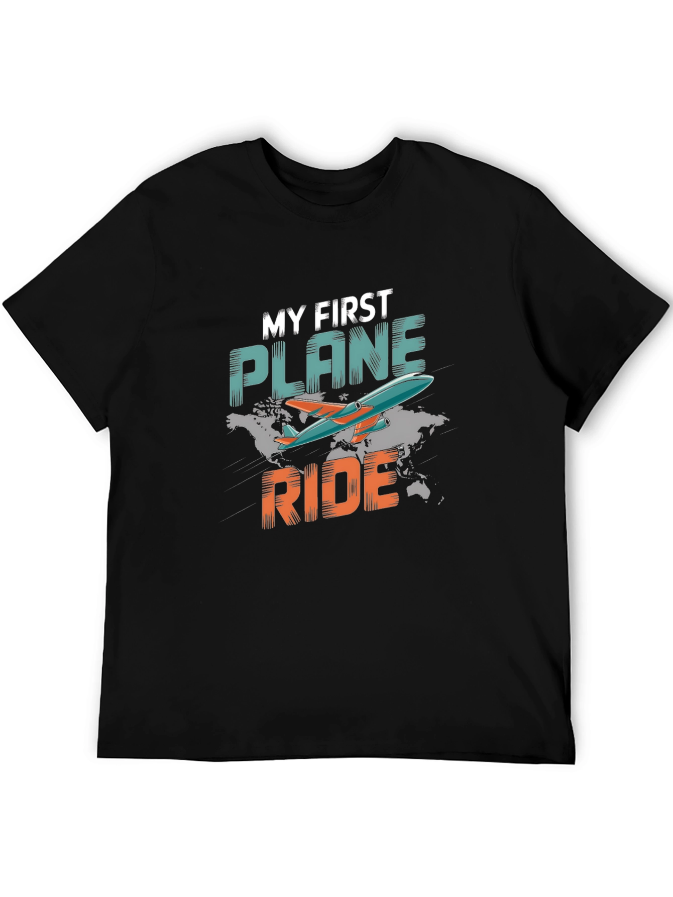My First Plane Ride Graphic Tee - Aviation T-Shirt