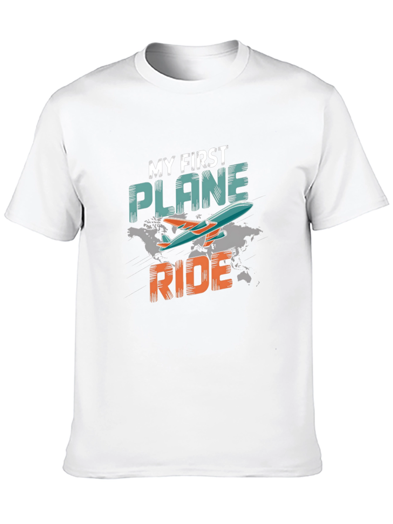 My First Plane Ride Graphic Tee - Aviation T-Shirt