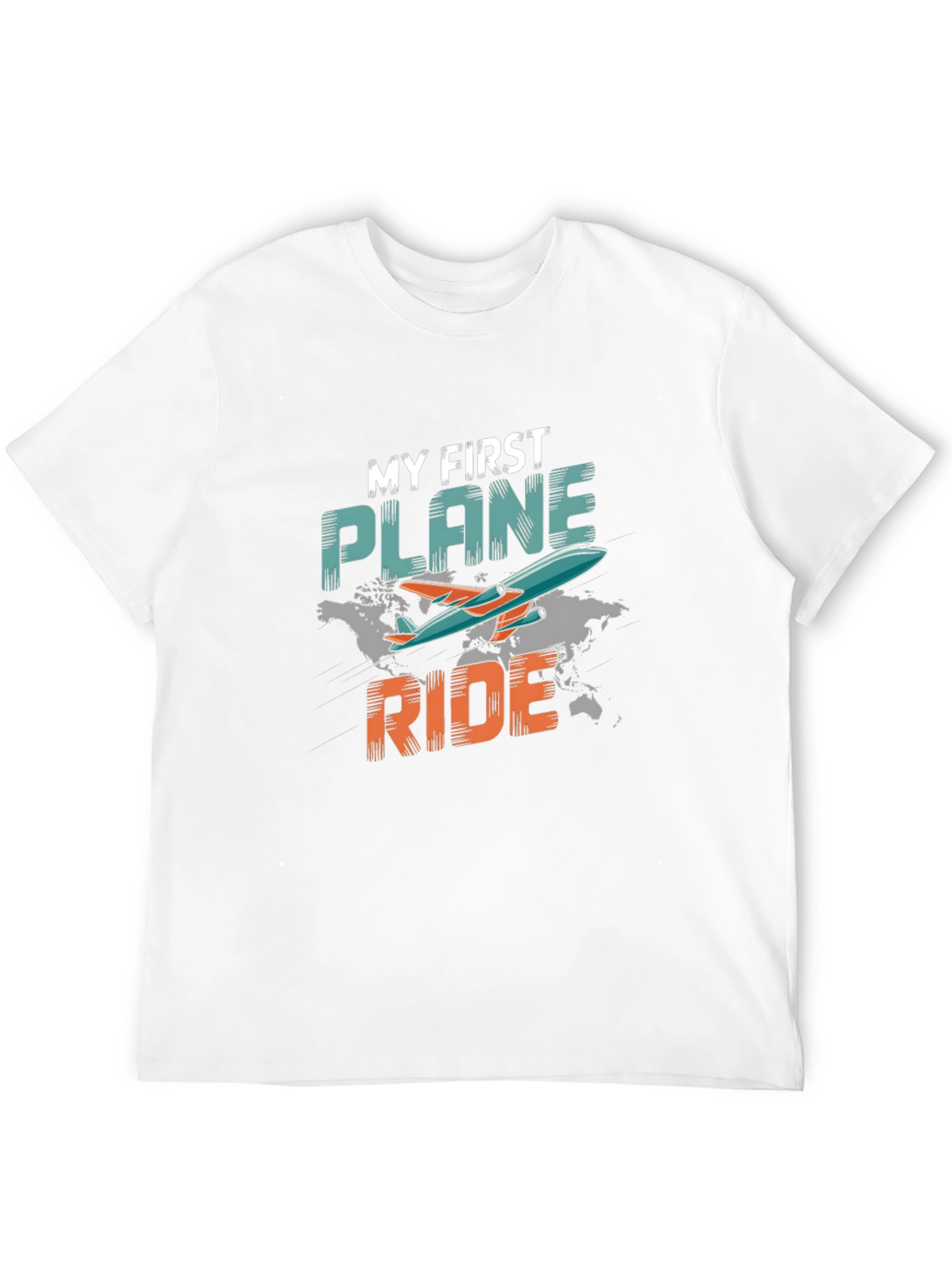 My First Plane Ride Graphic Tee - Aviation T-Shirt
