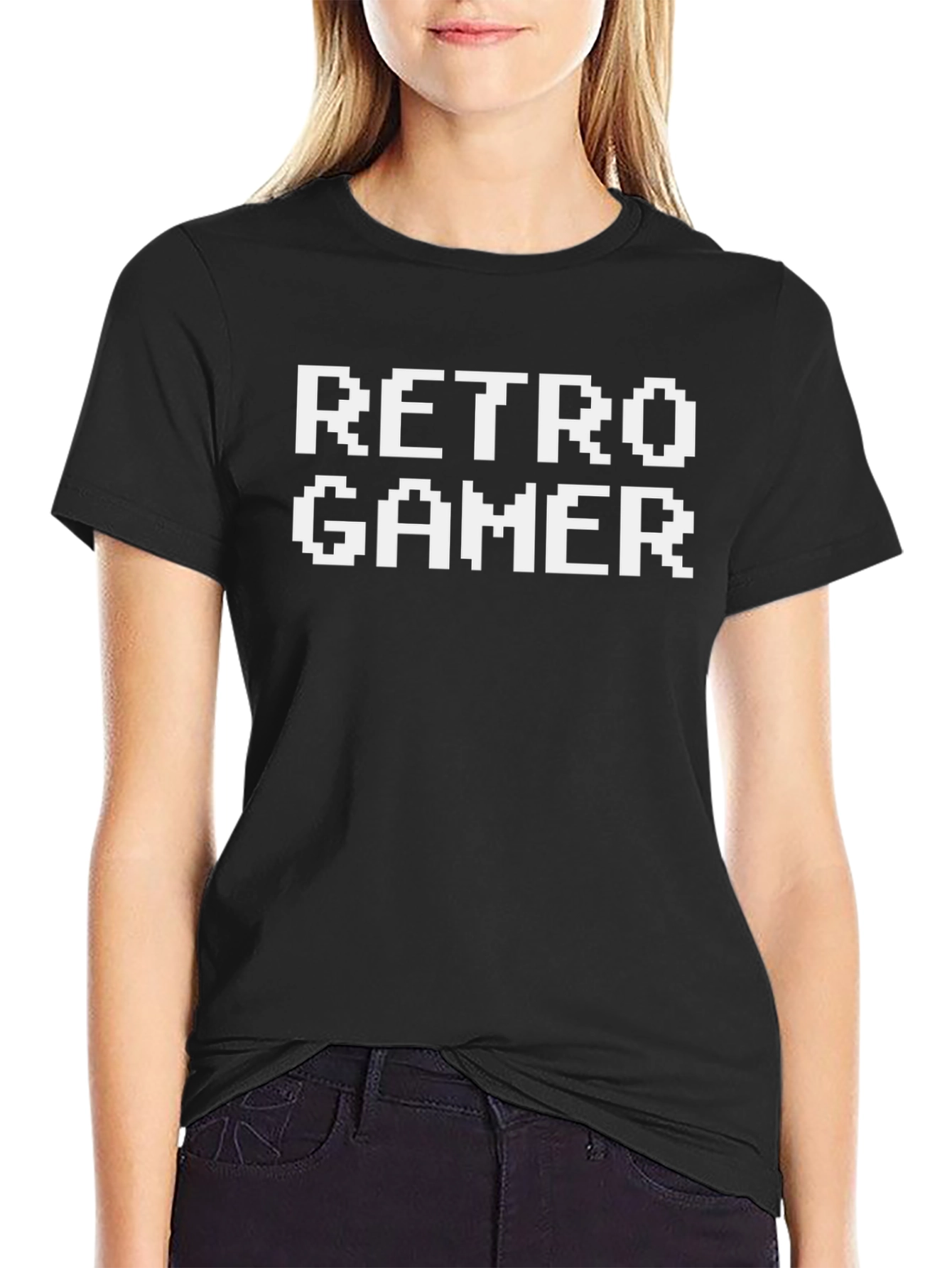 Retro Gamer T-Shirt - Pixelated Design