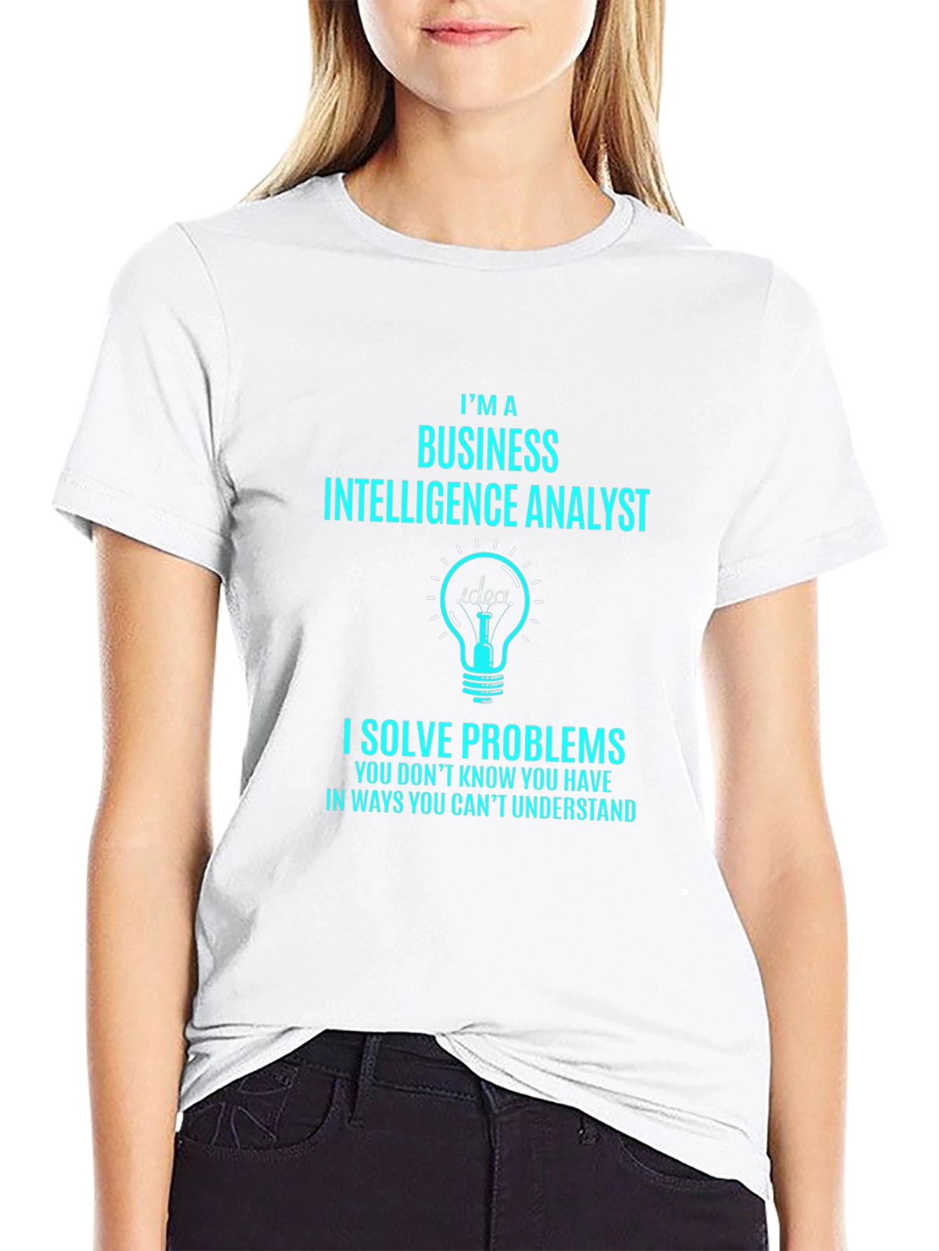 Business Intelligence Analyst T-Shirt - Problem Solver Tee