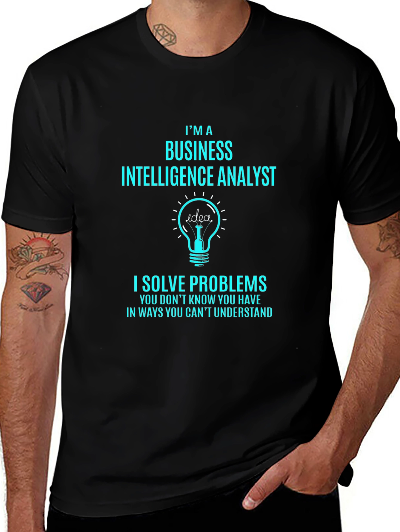 Business Intelligence Analyst T-Shirt - Problem Solver Tee