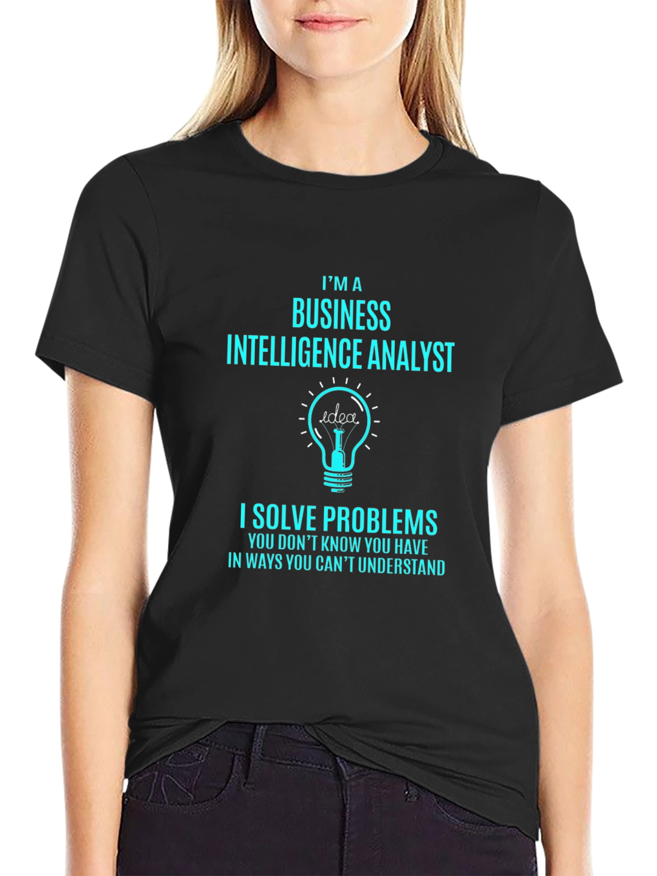 Business Intelligence Analyst T-Shirt - Problem Solver Tee
