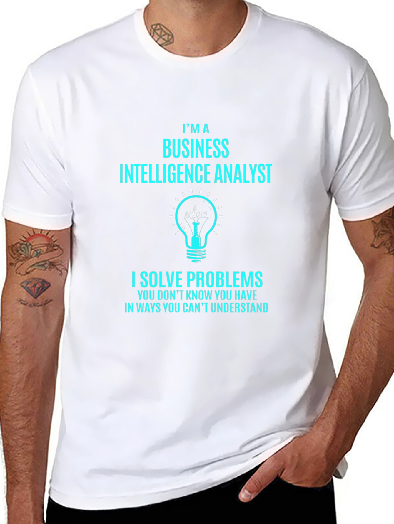 Business Intelligence Analyst T-Shirt - Problem Solver Tee
