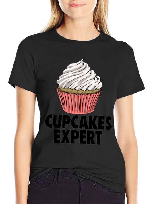 Cupcakes Expert T-Shirt: Sweet Treat Fashion