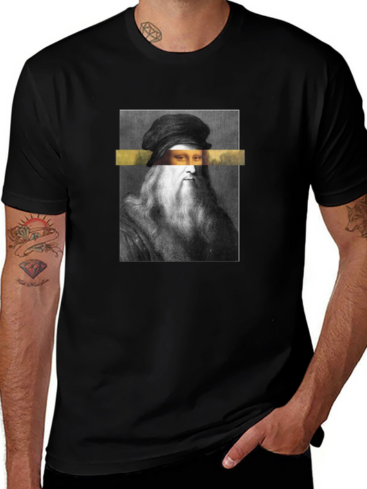 Da Vinci Portrait Graphic Tee