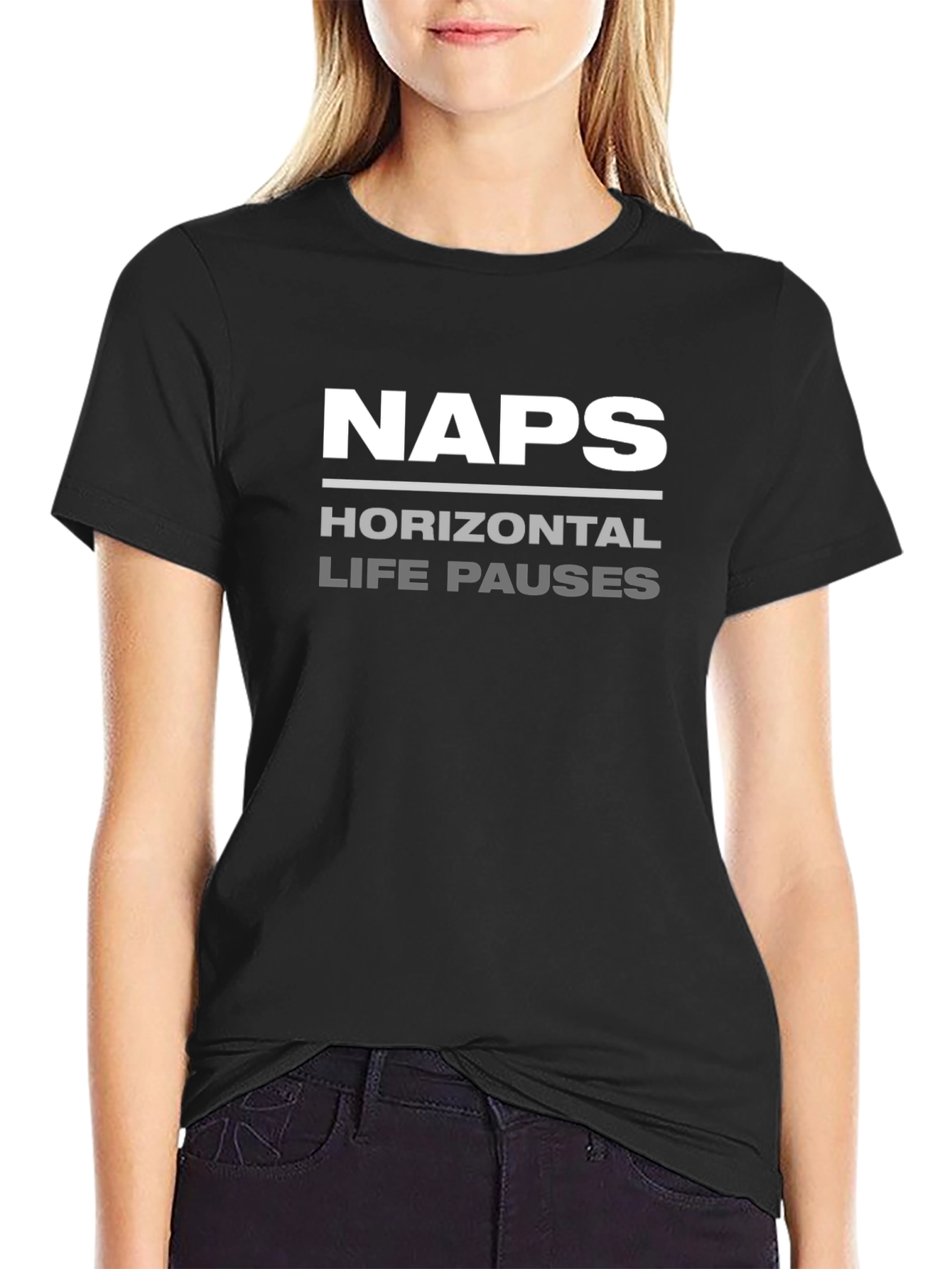 NAPS Horizontal Life Pauses Graphic Tee