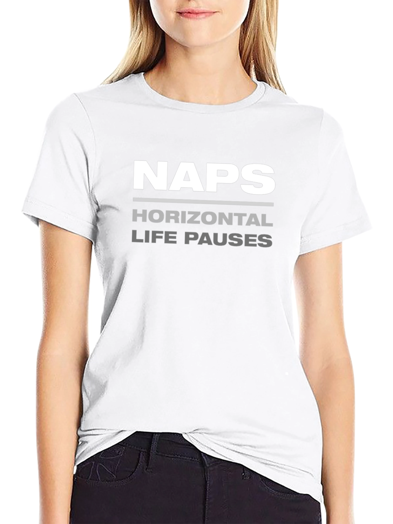 NAPS Horizontal Life Pauses Graphic Tee