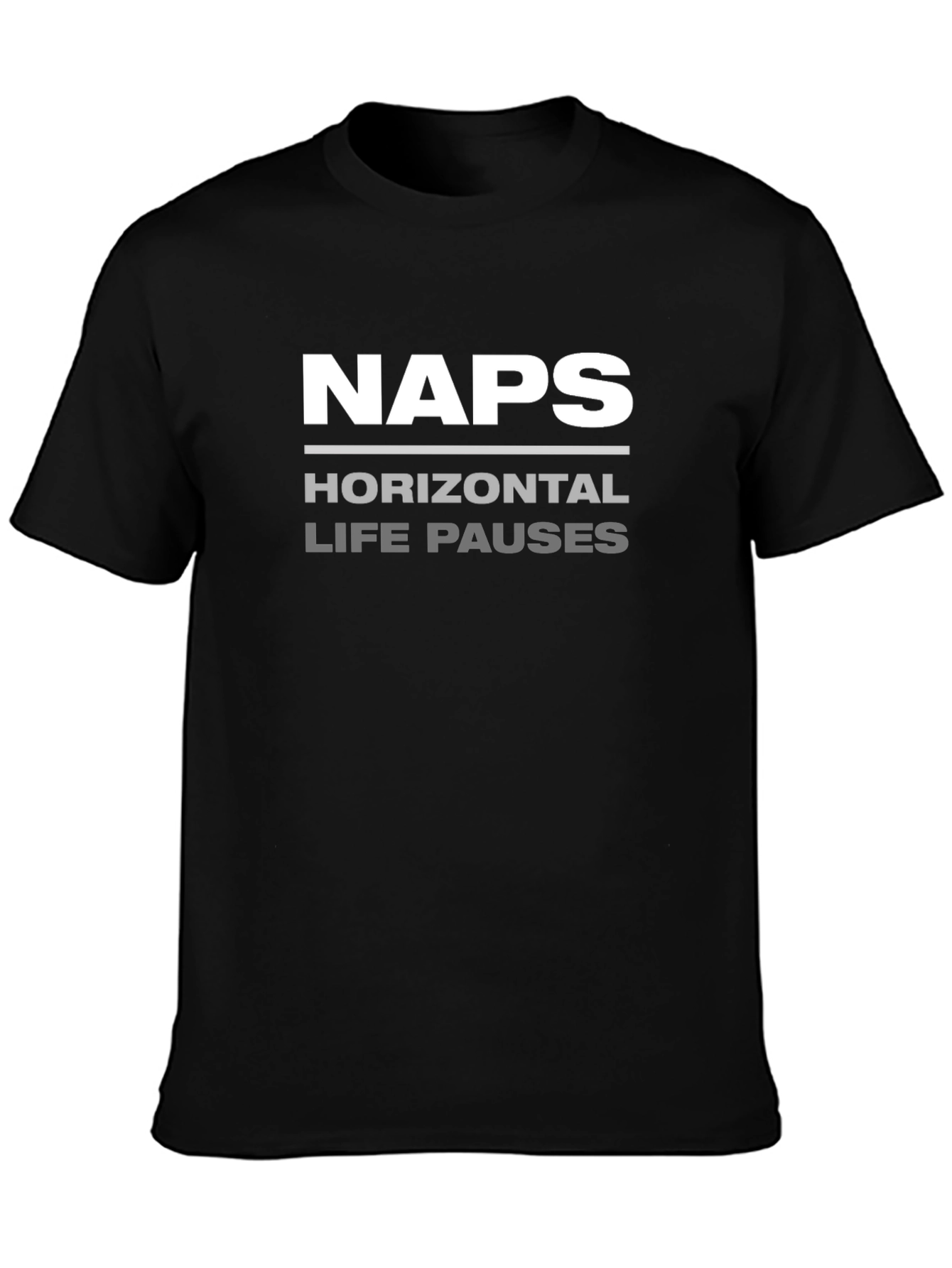 NAPS Horizontal Life Pauses Graphic Tee