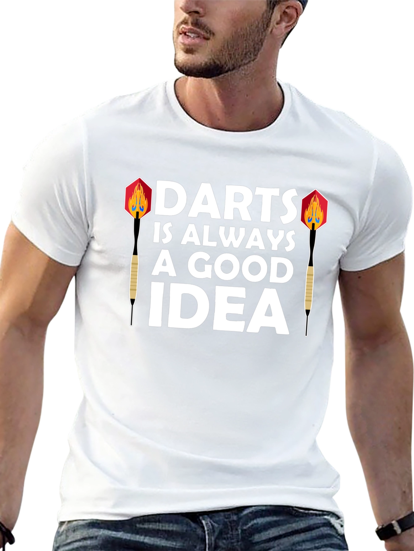 Darts is Always a Good Idea Graphic Tee