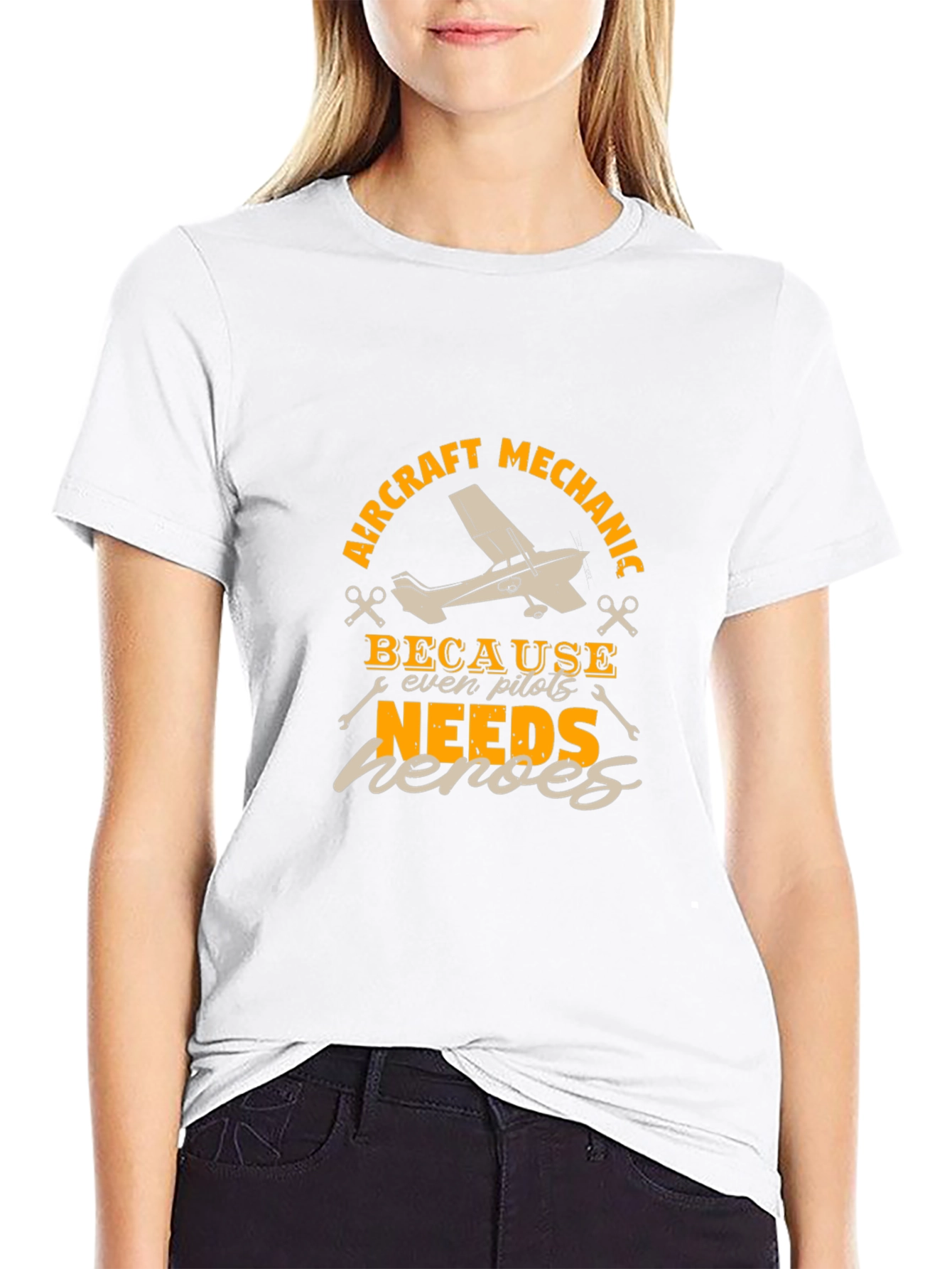 Aircraft Mechanic Hero T-Shirt